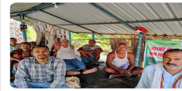 कृषि विभाग की गोष्ठी में किसानों को दी वैज्ञानिक सलाह