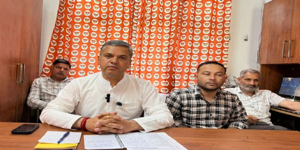 भाजपा ने बाबा कमलाहिया मंदिर कमेटी पर लगाए भ्रष्टाचार के आरोप