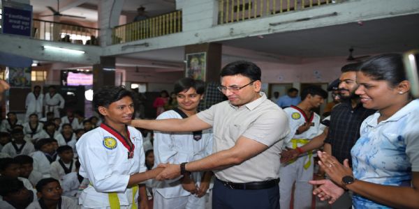 पुलिस यूथ यूनिटी के तहत दो दिवसीय ताइक्वांडो प्रतियोगिता का भव्य शुभारंभ