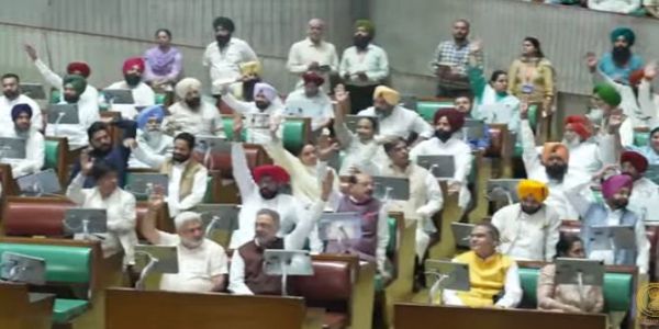 पंजाब विधानसभा में भगवंत मान सरकार ने हासिल किया विश्वास मत