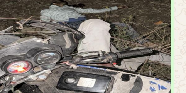 राजगढ़ः बाइक पेड़ से टकराई, दो रिश्तेदारों की मौत