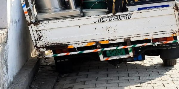 नगर पंचायत ने कराया था इंटरलॉकिंग का काम, दो माह में ही धंस गया जैतई मार्ग