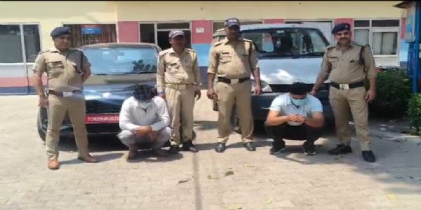 हरिद्वार से कार चुराकर ले गए हरियाणा के दो वाहन चोर दबोचे