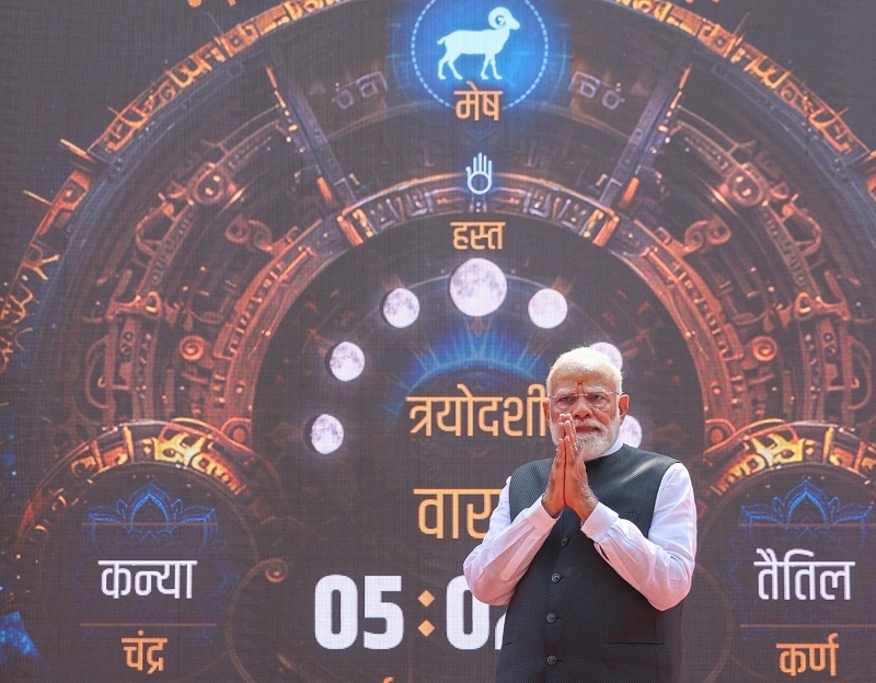 प्रधानमंत्री मोदी ने काशी विश्वनाथ में किया था ‘विक्रमादित्य वैदिक घड़ी’ का अवलोकन