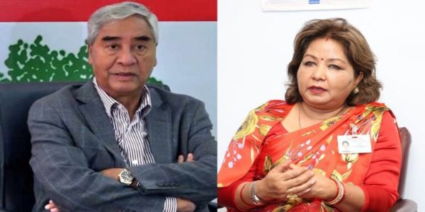 शेर बहादुर देउवा और डा आरजू देउवा