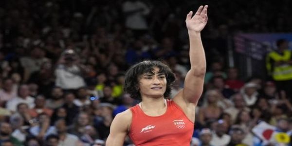 भारतीय महिला पहलवान विनेश फोगाट