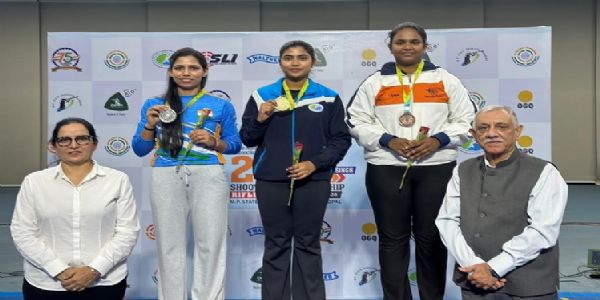 नुपुर कुमरावत ने 50 मीटर राइफल प्रोन स्पर्धा में मारी बाजी