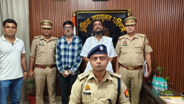 पुलिस की गिरफ्त में शातिर बदमाश