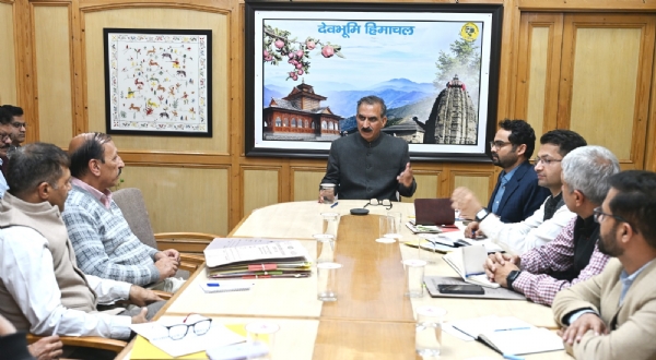 मुख्यमंत्री की अध्यक्षता में बैठक