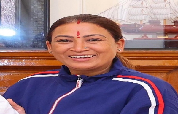 खेल मंत्री रेखा आर्या का फाइल चित्र।