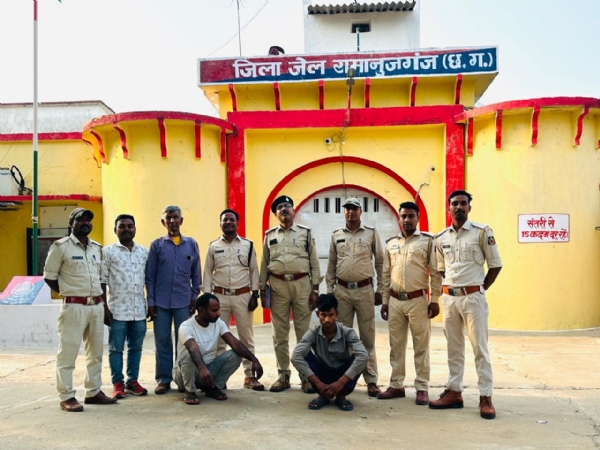 आरोपित जेल दाखिल।