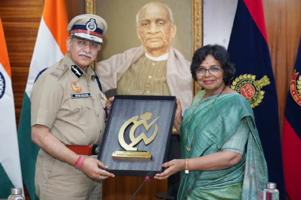 राष्ट्रीय महिला आयोग की अध्यक्ष विजया रहाटकर ने की दिल्ली पुलिस आयुक्त सतीश गोलेचा के साथ बैठक