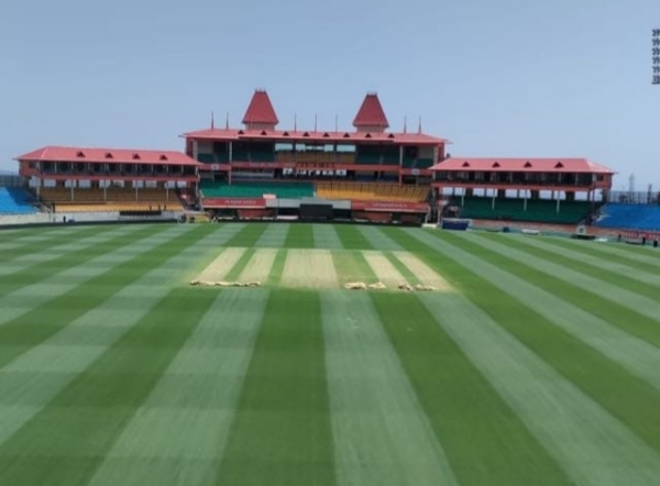 एचपीसीए क्रिकेट स्टेडियम। एचपीसीए क्रिकेट स्टेडियम।