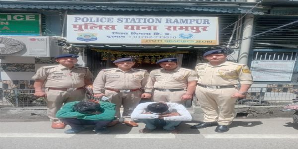 टेलीकॉम कंपनी के लाखों रुपये के पोल चुराने वाले दो आरोपी गिरफ्तार
