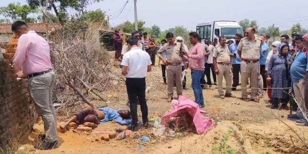 अनूपपुर: महिला का शव मिला घर में, पुरूष का बाहर, धारदार हथियार से हत्या की आशंका