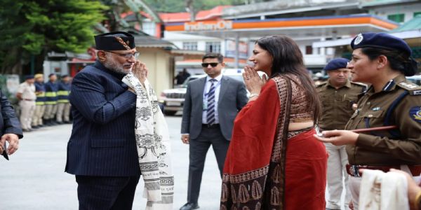 उपराष्ट्रपति सीपी राधाकृष्णन सिक्किम पहुंचे
