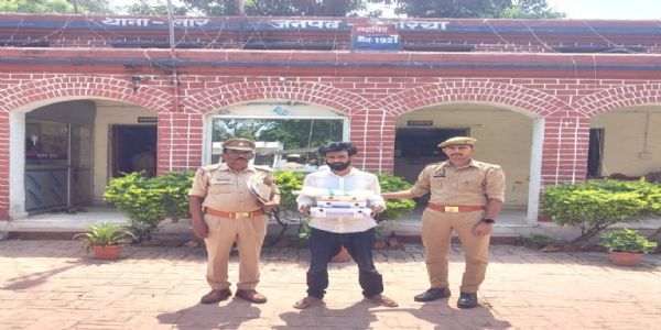 मंदिर चोरी का एक आरोपित गिरफ्तार