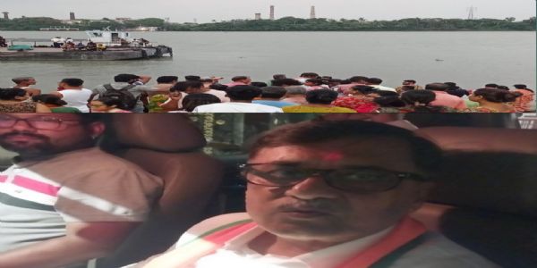 नदी में डूबे युवक के घर पहुंचे विधायक, परिजनों को दिया सहयोग का आश्वासन