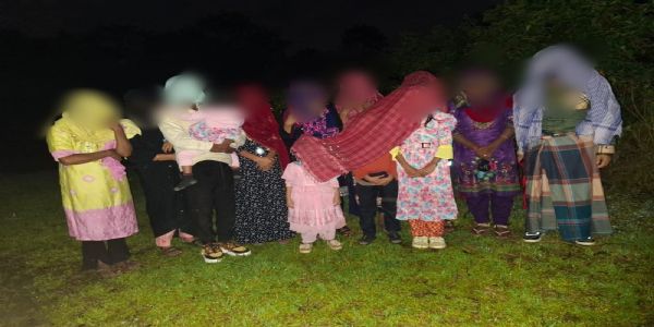 अंतरराष्ट्रीय सीमा पर असम पुलिस और बीएसएफ ने 14 घुसपैठियों को रोका
