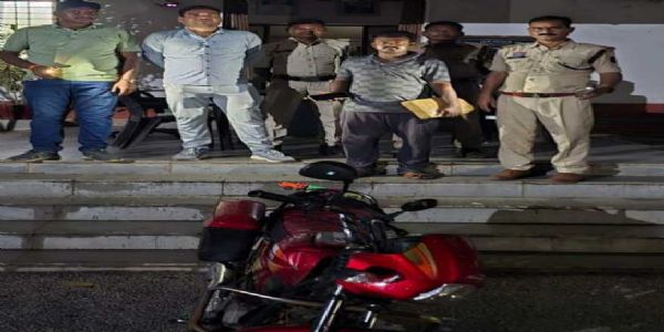 2.400 किलो गांजा के साथ एक आरोपित गिरफ्तार
