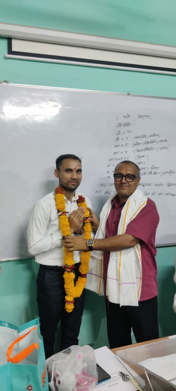 भारतीय सेना में जे.सी.ओ. पद पर चयनीत छात्र भारतीय सेना में जे.सी.ओ. पद पर चयनीत छात्र