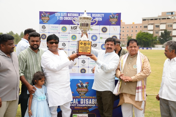 राष्ट्रीय दिव्यांग क्रिकेट का भव्य आगाज राष्ट्रीय दिव्यांग क्रिकेट का भव्य आगाज