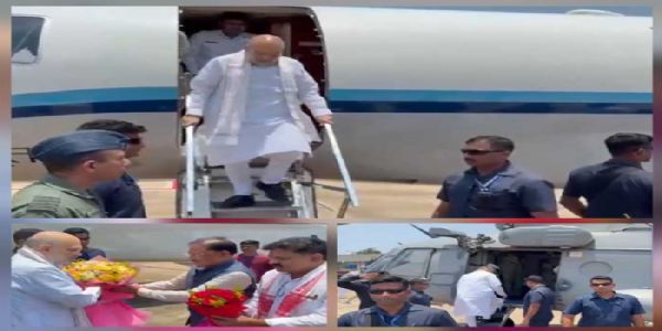 केंद्रीय गृहमंत्री अमित शाह दाे दिवसिय बस्तर प्रवास पर जगदलपुर पहुंचे केंद्रीय गृहमंत्री अमित शाह दाे दिवसिय बस्तर प्रवास पर जगदलपुर पहुंचे