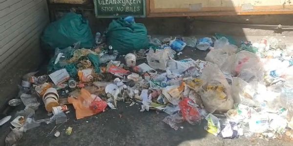 शिमला में सफाई कर्मचारियों की हड़ताल चौथे दिन भी जारी, कूड़े के ढेर से बढ़ी परेशानी