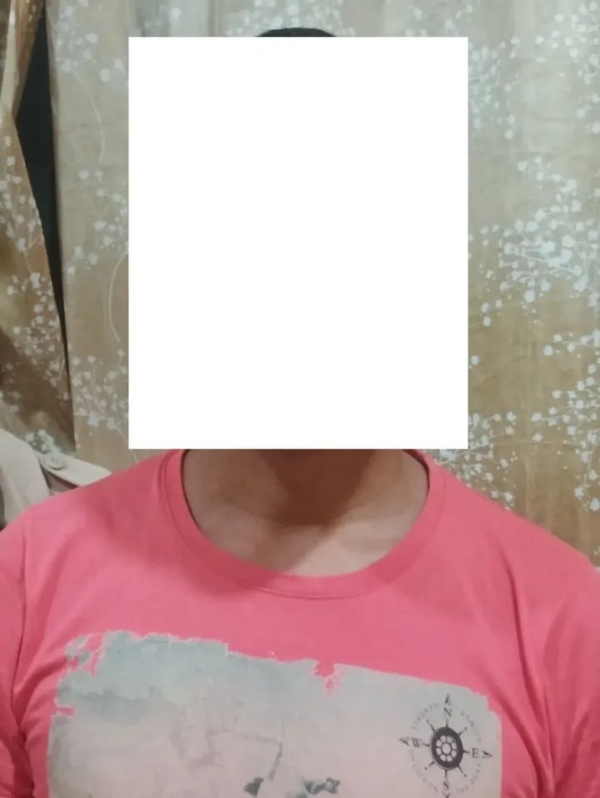 Image of the arrested Active PREPAK Cadre in Imphal East. Image of the arrested Active PREPAK Cadre in Imphal East.