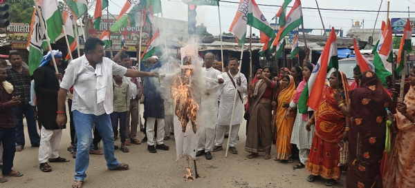 कांग्रेस का प्रदर्शन