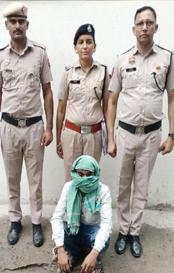 सोनीपत: दुष्कर्म का आरोपी गिरफ्तार     किया हुआ