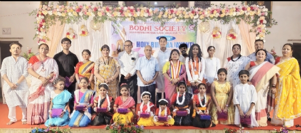 2570वीं बुद्ध जयंती पर शेखर डे द्वारा पुरस्कृत किया गया