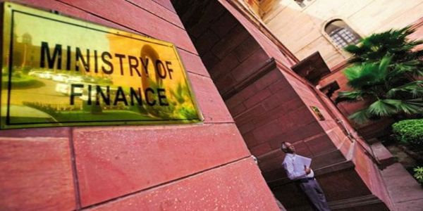 वित्त मंत्रालय के लोगो का प्रतीकात्मक चित्र