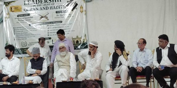 मुसलमानों में राजनीतिक पिछड़ापन दूर करने के लिये प्रबल इच्छा शक्ति ज़रूरी है : सआदतउल्लाह हुसैनी