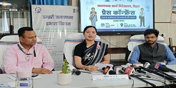 जनगणना 2027 : बिहार में स्व-गणना अभियान सफलतापूर्वक संपन्न, मकान सूचीकरण कार्य प्रारंभ