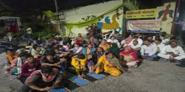 भोपाल में मानस भवन बस्ती हटाने की कार्रवाई शुरू, पॉलिटेक्निक चौराहा छावनी में तब्दील, कांग्रेस का विरोध तेज