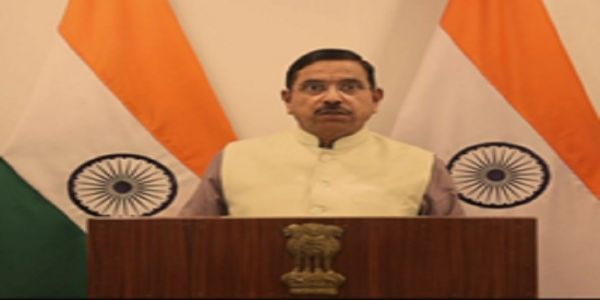 विश्व मापतौल दिवस 2026 को वर्चुअल संबोधित करते प्रह्लाद जोशी