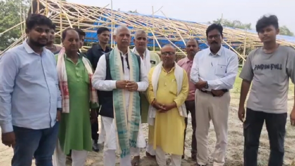 सांसद जनार्दन सिंह सिग्रीवल ने किशनपुर में श्रीमद्भागवत कथा स्थल का किया निरीक्षण सांसद जनार्दन सिंह सिग्रीवल ने किशनपुर में श्रीमद्भागवत कथा स्थल का किया निरीक्षण