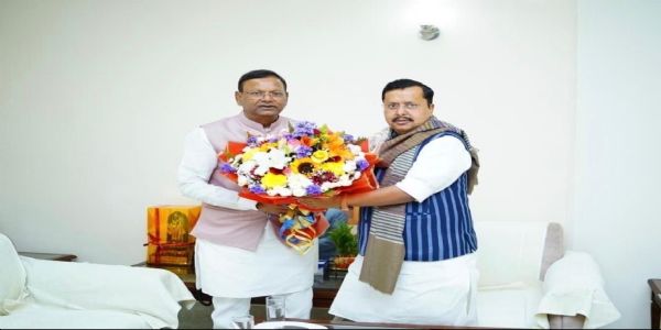 उत्तर प्रदेश के भाजपा प्रदेश अध्यक्ष पंकज चौधरी ने की भाजपा अध्यक्ष नितिन नवीन से मुलाकात