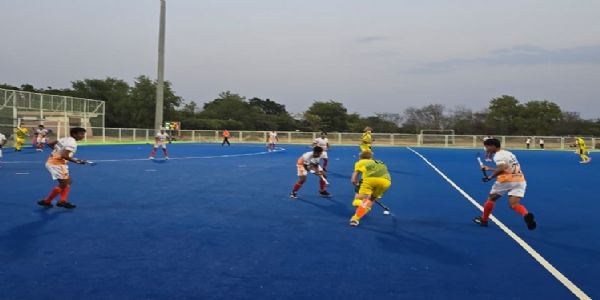 अंडर-18 पुरुष हॉकी सीरीज : भारत ने ऑस्ट्रेलिया से आखिरी मैच 3-3 से ड्रॉ खेला