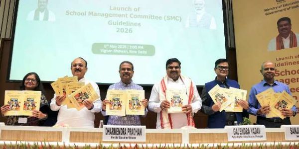 केंद्रीय शिक्षा मंत्री धर्मेंद्र प्रधान बुधवार को विद्यालय प्रबंधन समितियों (एसएमसी) के लिए नए दिशा-निर्देश जारी करते हुए