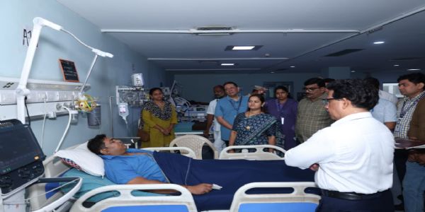 टीएमसी सब्जी मंडी में हादसे के बाद स्थिति नियंत्रण में