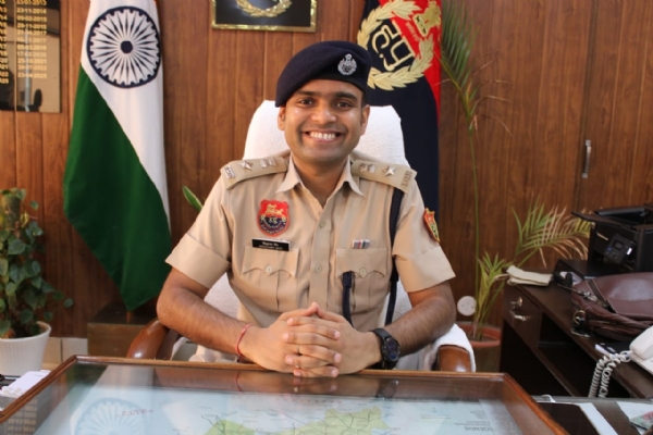 पुलिस अधीक्षक सिद्धांत जैन।