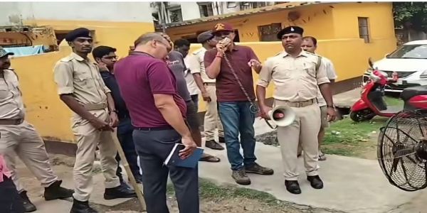 अवैध बिजली-पानी कनेक्शन हटाने पहुंची बीएसएल टीम का विरोध, होमगार्ड जवान घायल