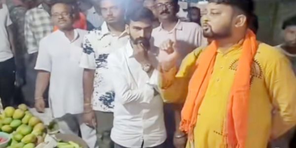स्टेशन बाजार में ओबीसी मोर्चा का जागरूकता अभियान