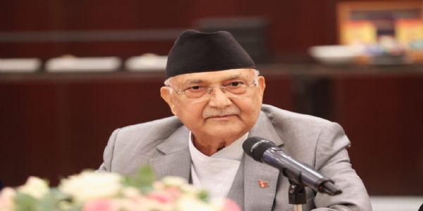 पूर्व प्रधानमंत्री के पी शर्मा ओली