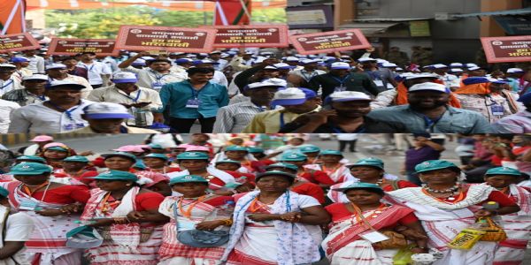 आदिवासी सांस्कृतिक कार्यक्रम। आदिवासी सांस्कृतिक कार्यक्रम।