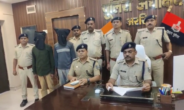 अररिया फोटो:एसपी पीसी में जानकारी देते अररिया फोटो:एसपी पीसी में जानकारी देते