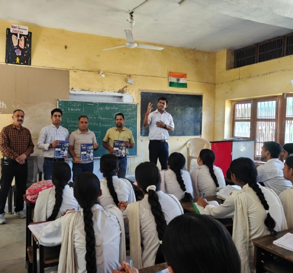 गवर्नमेंट पॉलिटेक्निक कॉलेज जम्मू ने चलाया एडमिशन जागरूकता अभियान