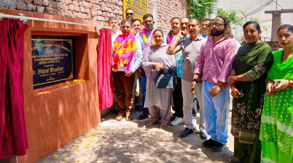 Inauguration of development works in the city, assurance of help to flood affected families